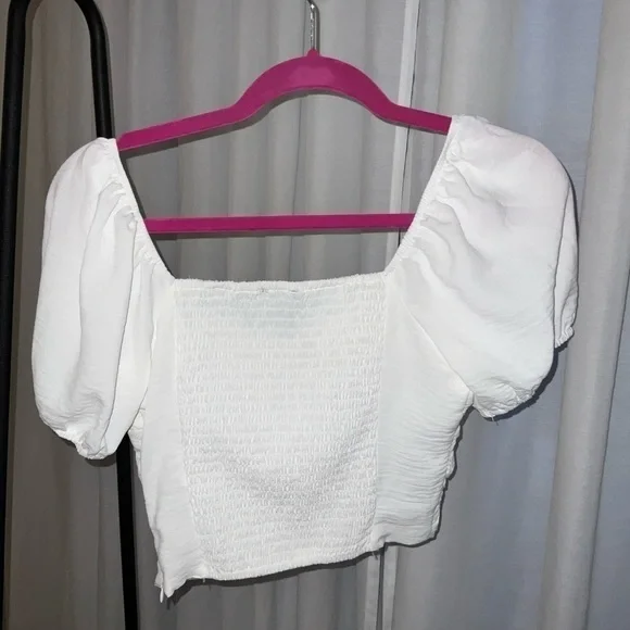 Forever 21 cropped blouse - Picture 4 of 8